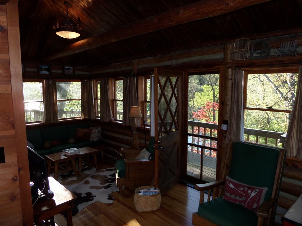 הוילה יוריקה ספרינגס Lake Lucerne Treehouse מראה חיצוני תמונה